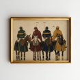 Printable Coint Polo Guard Vintage Wall Art Print, Equestrian Horse Old Money Country ...
