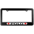 thumbnail image 1 of Polo Love with Hearts License Plate Frame, 1 of 1