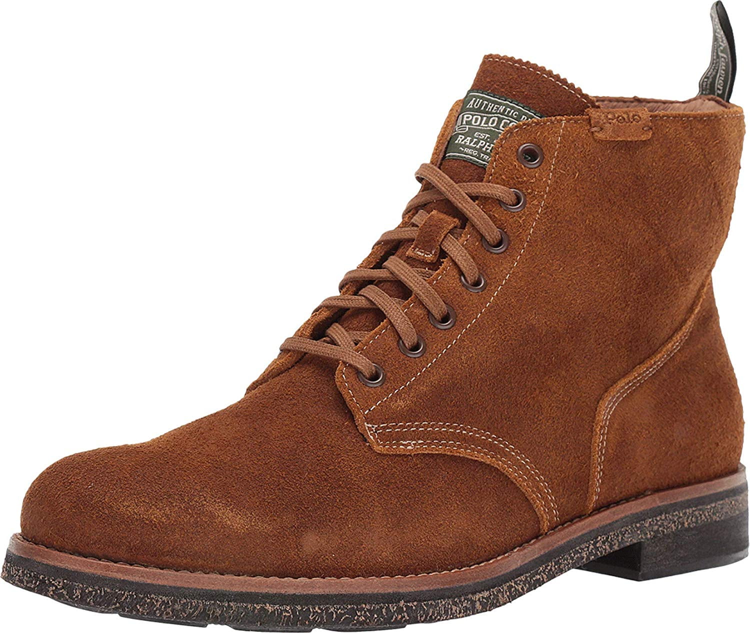 Ralph lauren suede boots sale