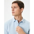thumbnail image 1 of Polo Neck Textured T-Shirt, 1 of 6