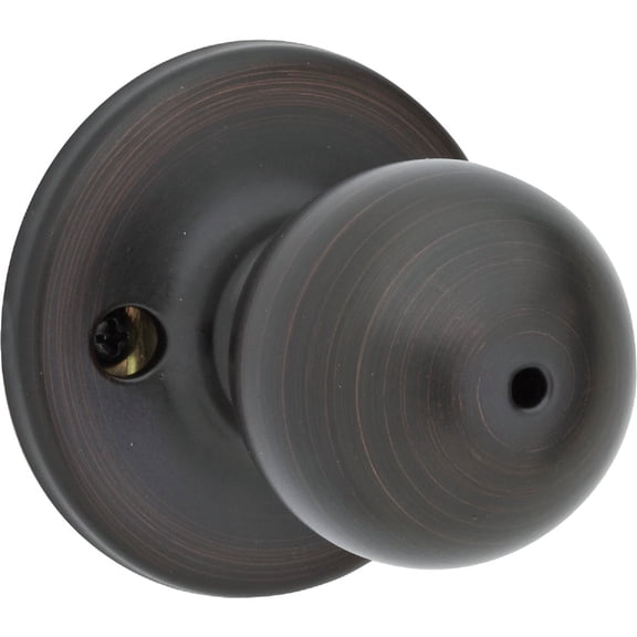 Kwikset Polo Privacy Door Knob - Privacy Feature - Multicolor — Residential Use, Standard Application