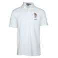 thumbnail image 1 of Polo RL Men's  Bear American Flag Polo Shirt (XX-Large, White), 1 of 3