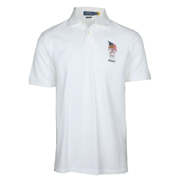 Polo Ralph Lauren Men's Classic Fit USA Bear Polo Shirt