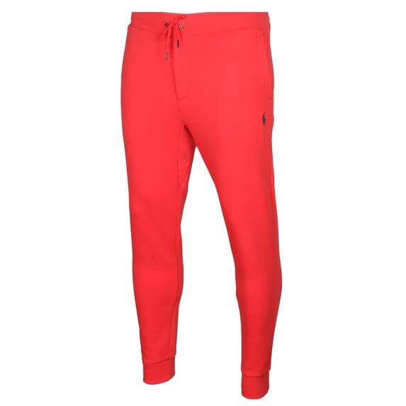 Polo RL Men's Cotton-Fleece Blend Jogger Pants (Red, Medium)