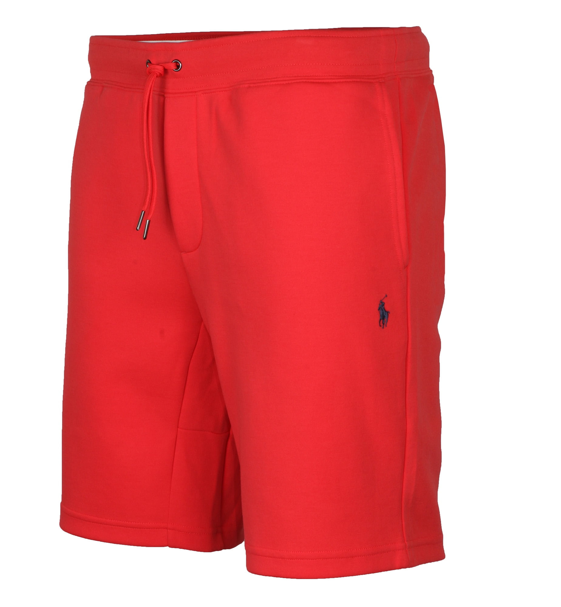 Polo RL Men's Double Knit Shorts (Red, Small)
