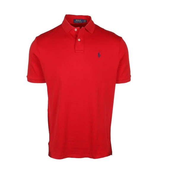Polo RL Men's Interlock Polo Shirt (Medium, RL2000-Red)