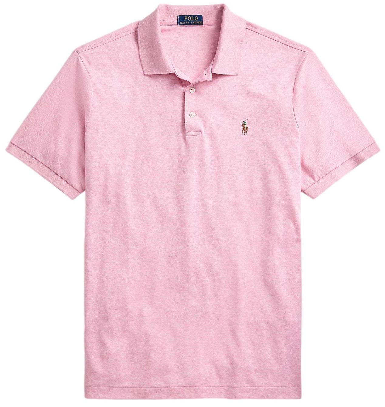 Multi Rl Pink Pony Polo RL Men's Interlock Pony Polo Shirt