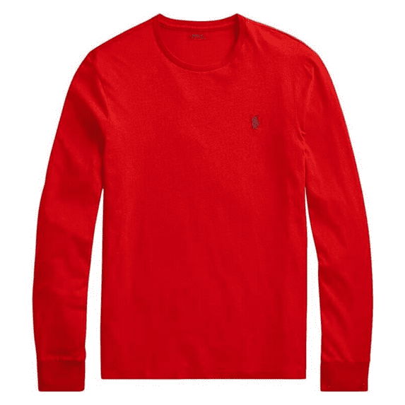 $55 Polo Ralph Lauren Men's, Classic Fit Performance Crew Neck Tee, Red, S