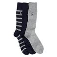 thumbnail image 1 of Polo Ralph Lauren 3 Pairs of Mens (Navy Grey Striped)  Socks size, 10-13, 1 of 1