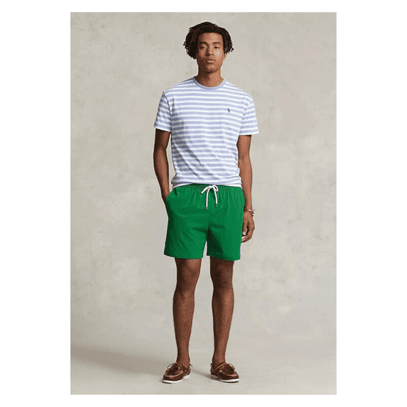 Polo Ralph Lauren 5.75-Inch Traveler Classic Polo Mens Swim Trunk Short, M