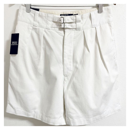 Polo Ralph Lauren - 7-Inch Cotton Pleated Relaxed Fit Chino Shorts Polo Ral [36]