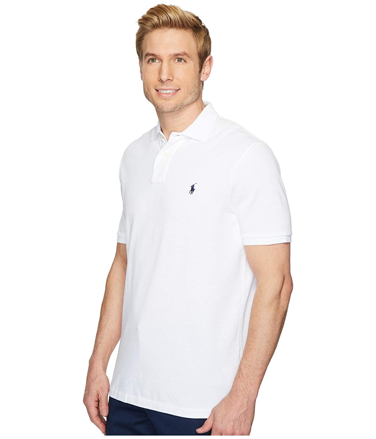Mens Logo Embroidered Polo Shirt XL - Walmart.com