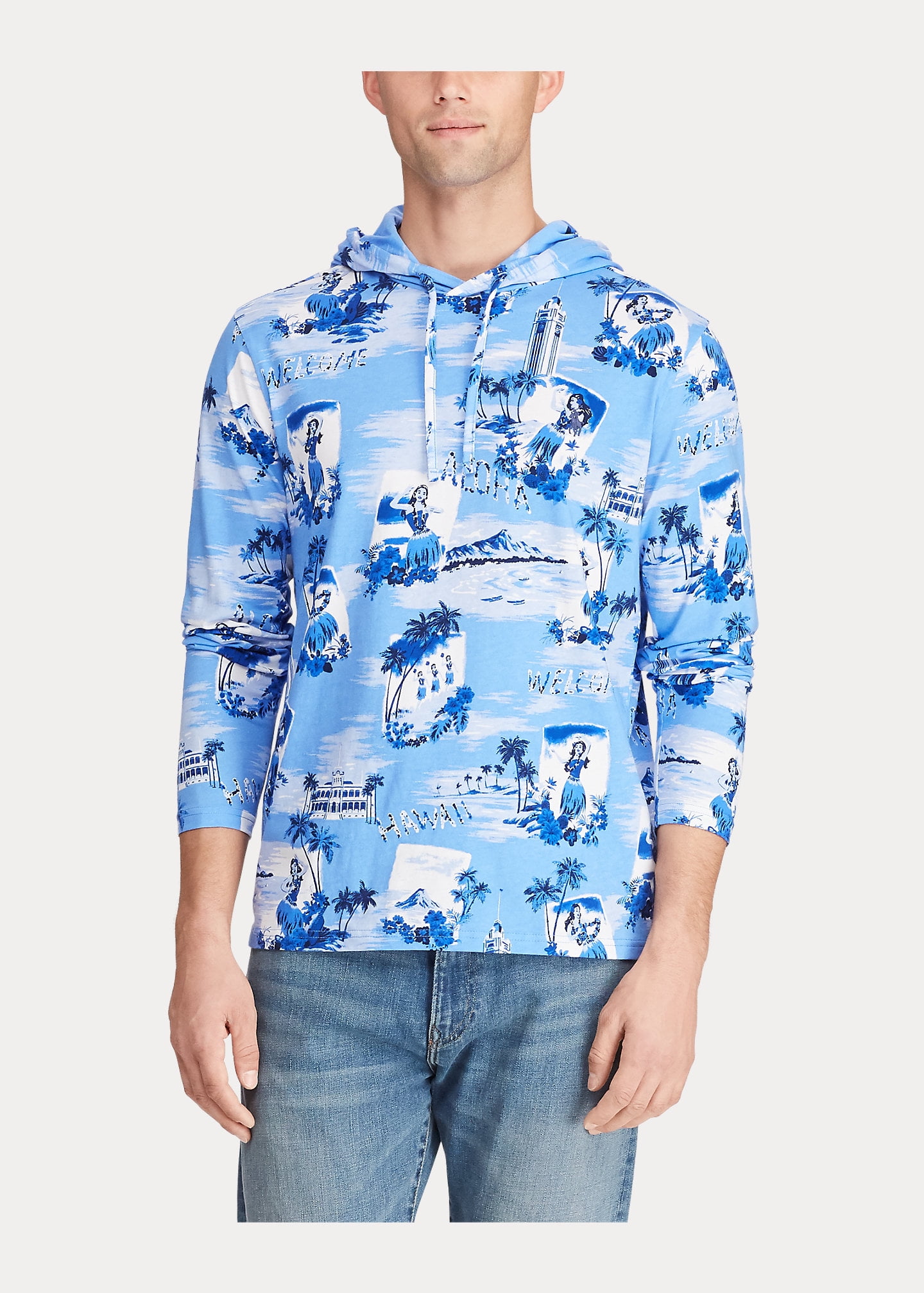 【Polo Ralph Lauren】★パーカー★ Men's Big & Tall T-Shirt Polo Ralph Lauren ALOHA Men's Big & Tall Tropical Jersey