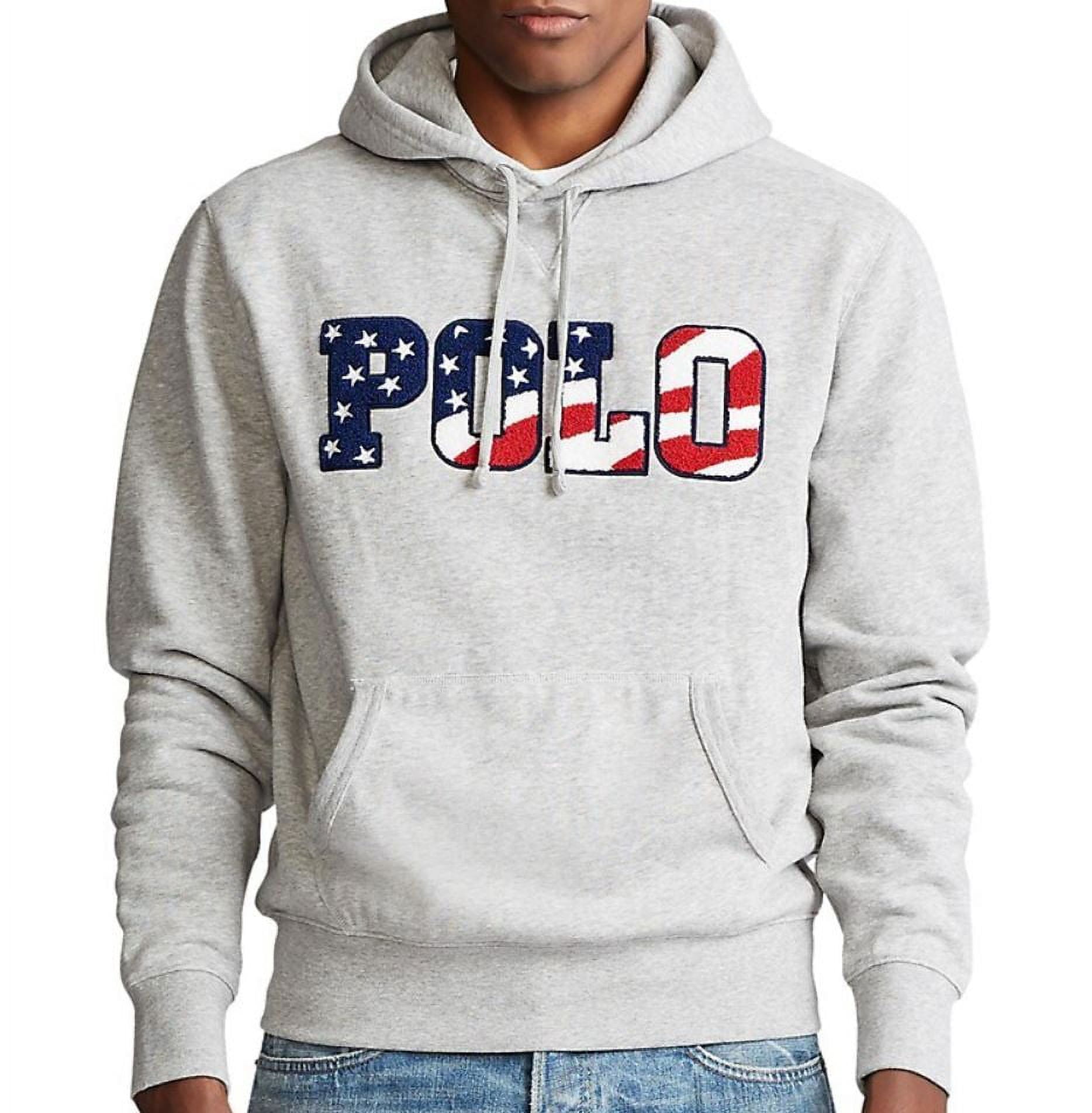 Fleece polo cheap sweatshirt
