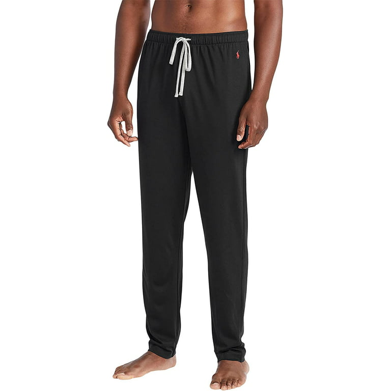 Polo Ralph Lauren BLACK Men's Supreme Comfort Pajama Pants, US Large 