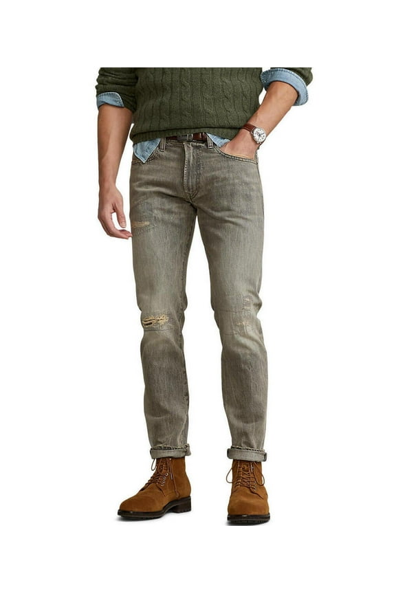 BRENNAN REPAIRED Sullivan Slim Graphic Jeans, US 34x34