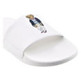 thumbnail image 1 of Polo Ralph Lauren Bear Print Men's Slides White 809861591-003, 1 of 6