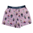 thumbnail image 1 of Polo Ralph Lauren Bear Striped Cotton Boxer - 4P0119 (Bear Red, XXL), 1 of 1