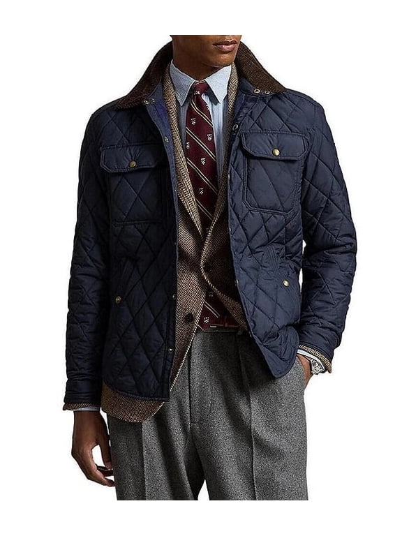 Beaton Quilted Water-Repellent Snap-Front Jacket Size XXLarge