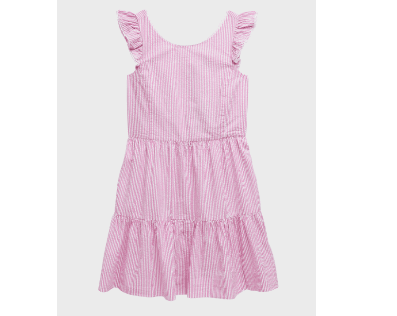 ralph lauren cotton seersucker dress RLX Ralph Lauren Women's Seersucker Dress, Blue Mist/Ceramic White Size 10