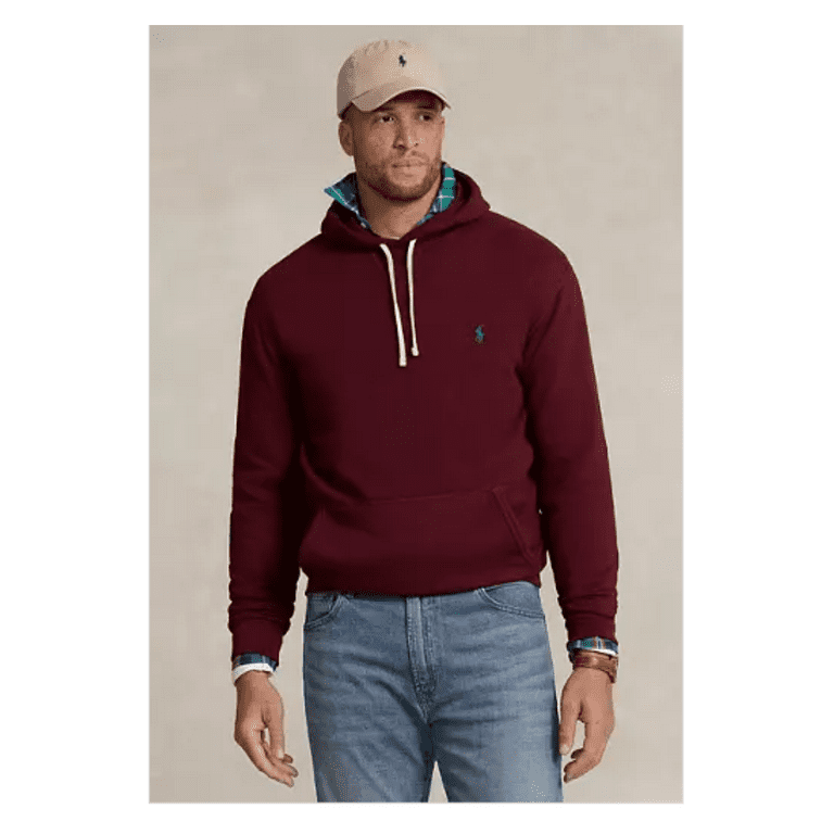 Polo Ralph Lauren Big and Tall The RL Fleece Hoodie Red 2LT Walmart