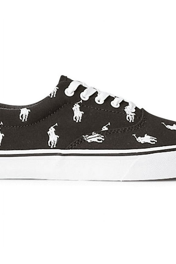 Black Logo Thorton Sneakers 10M