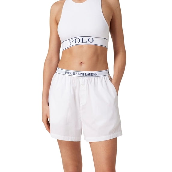 Polo Ralph Lauren Boxer Pajama Short - 4P7015 (White Cloud, M)