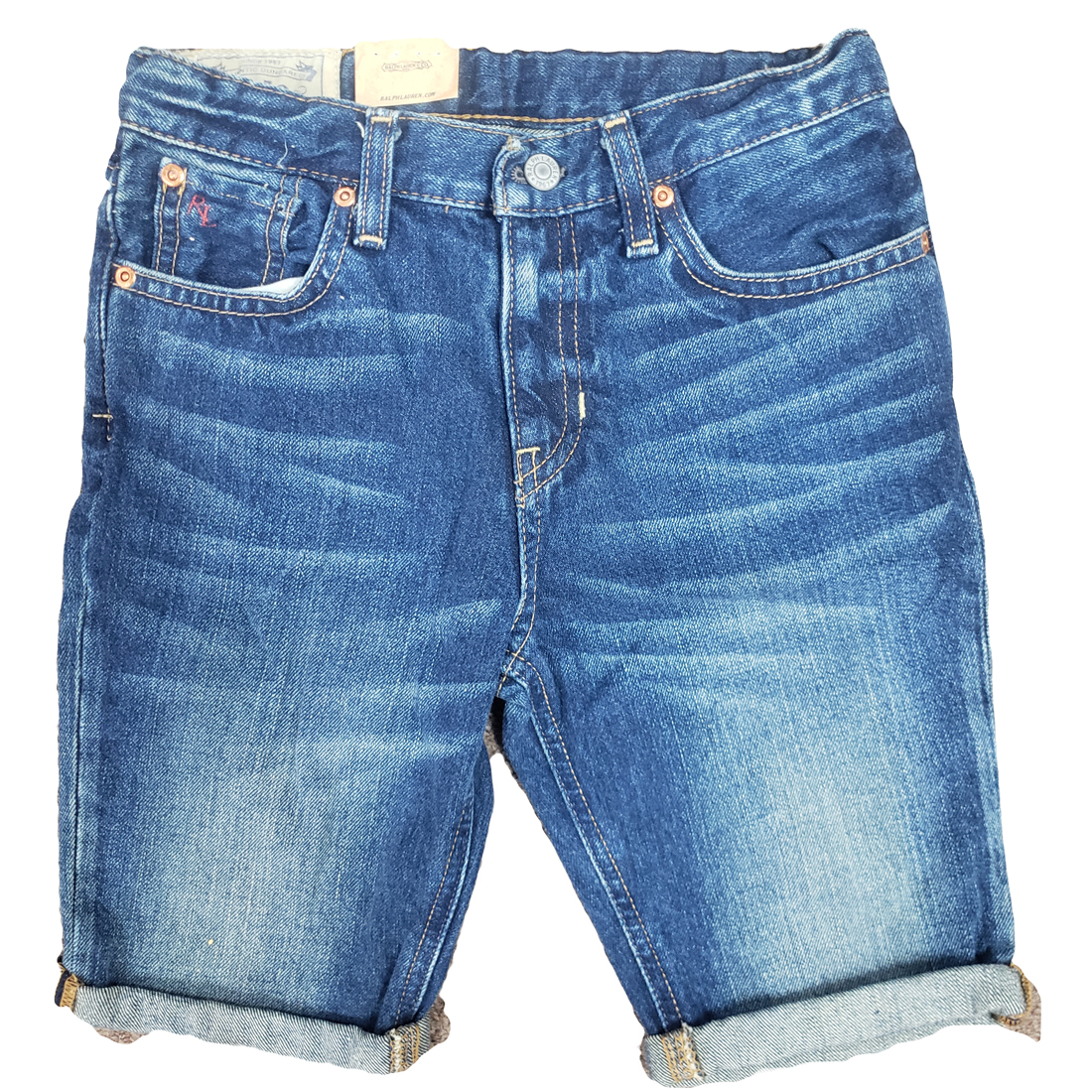 Ralph lauren jean shorts mens sale