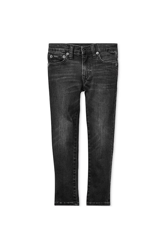 Boy's Eldridge Skinny Jeans, Charcoal, 6