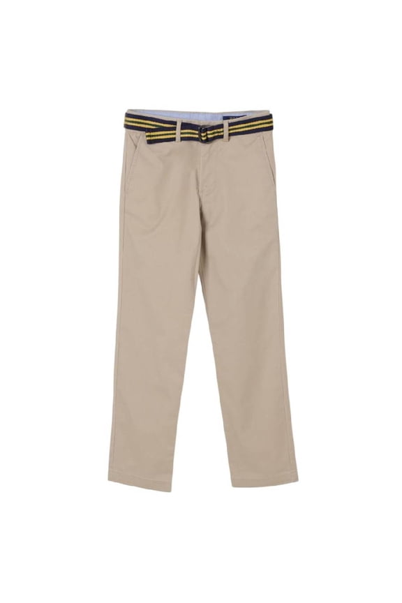 Boys Chino Straight-Leg Cotton Pants, Size 12Y