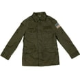 thumbnail image 1 of Polo Ralph Lauren Boys GREEN Military Flap Pocket Shirt Jacket 4/4T, 1 of 5