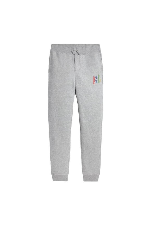 Boys Printed Logo Drawstring Sweatpants, Size Small