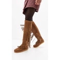 thumbnail image 1 of Polo Ralph Lauren Brown Women's Suede Over the Knee Boots, 6.5 B, 1 of 6