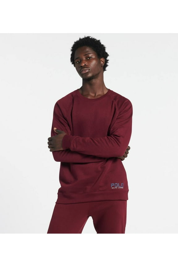 Brushed Fleece Raglan Sweatshirt in Classic Size Medium