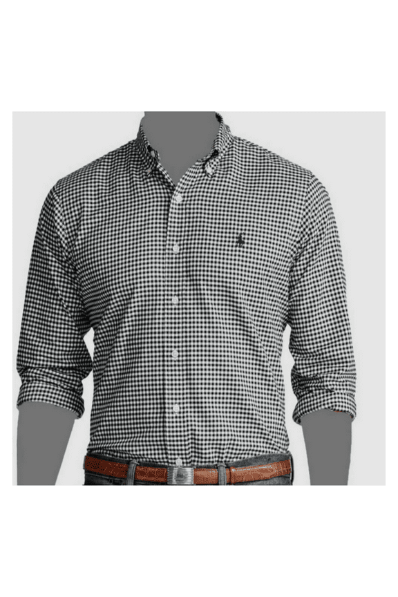 Classic Fit Checked Performance Shirt MULTI, S