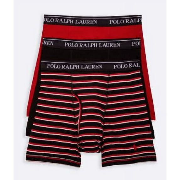 Polo Ralph Lauren Classic Fit Cotton Boxer Brief 3-Pack