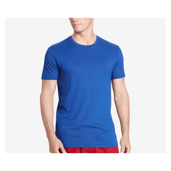 Polo Ralph Lauren Classic Fit Logo Jersey Short Sleeve Tee, Blue, Md
