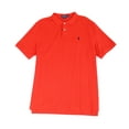 thumbnail image 1 of Polo Ralph Lauren Classic Fit Mesh Polo Shirt Small Red, 1 of 2