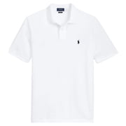 Polo Ralph Lauren Classic Fit Mesh Pony Logo Polo Shirt M, BasicWhite
