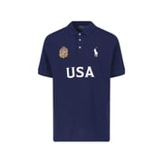 Polo Ralph Lauren Classic Fit Polo Shirt With Usa Prints Mens