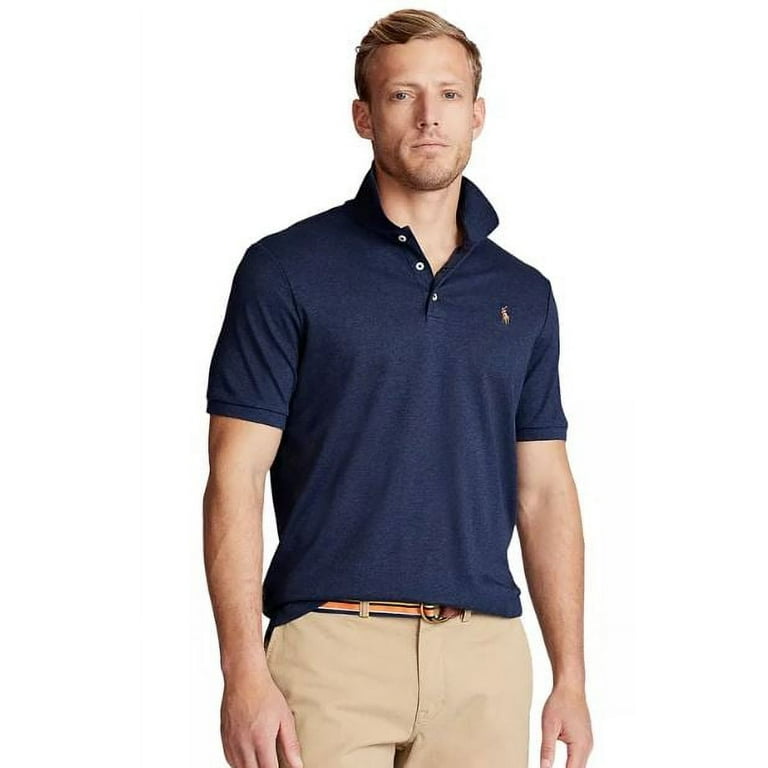 Polo Ralph Lauren Classic Fit Soft Touch Polo Spring Navy Heather Walmart