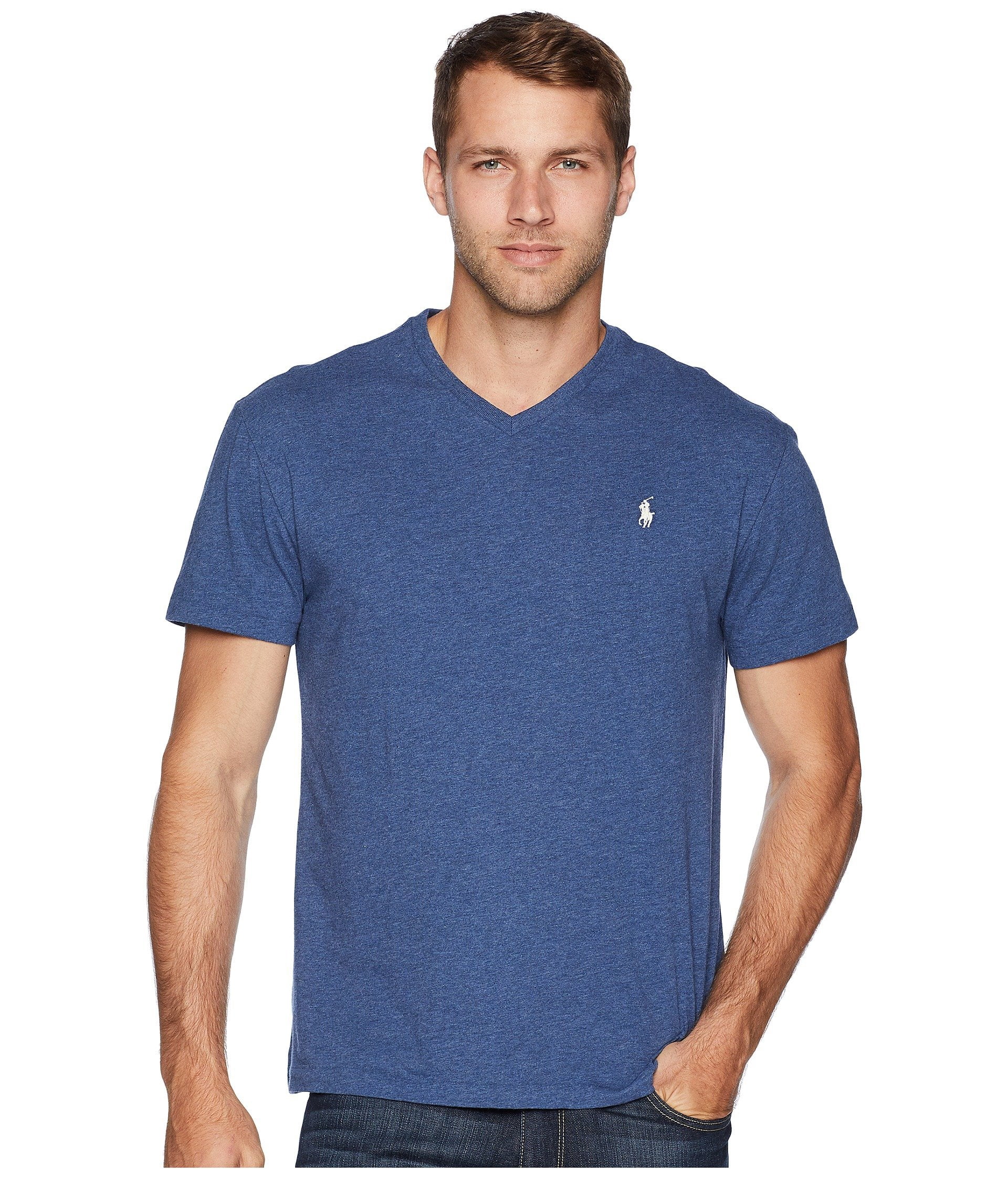 Men's V Neck Classic Fit Tee Shirt - rated 4 stars from 1 reviews