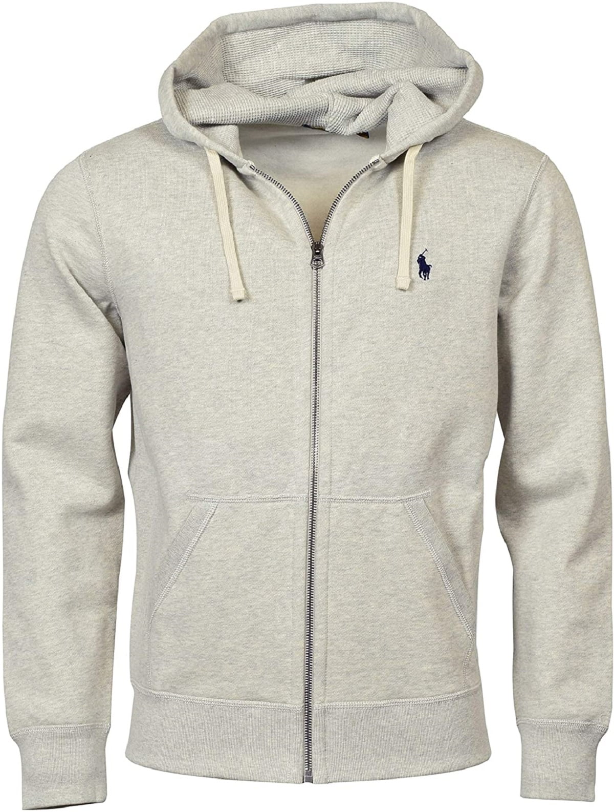 Polo Ralph Lauren グレー フルジップフーディ M POLO RALPH LAUREN Men's Classic Fleece Full Zip Hoodie, Alaskan