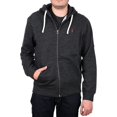 thumbnail image 1 of Polo Ralph Lauren Classic Full-Zip Fleece Hooded Sweatshirt - XXL - Black Heather, 1 of 3