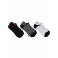 thumbnail image 1 of Polo Ralph Lauren Classic Low Cut Sport Socks 3-Pack, One Size, Black Assorted, 1 of 2