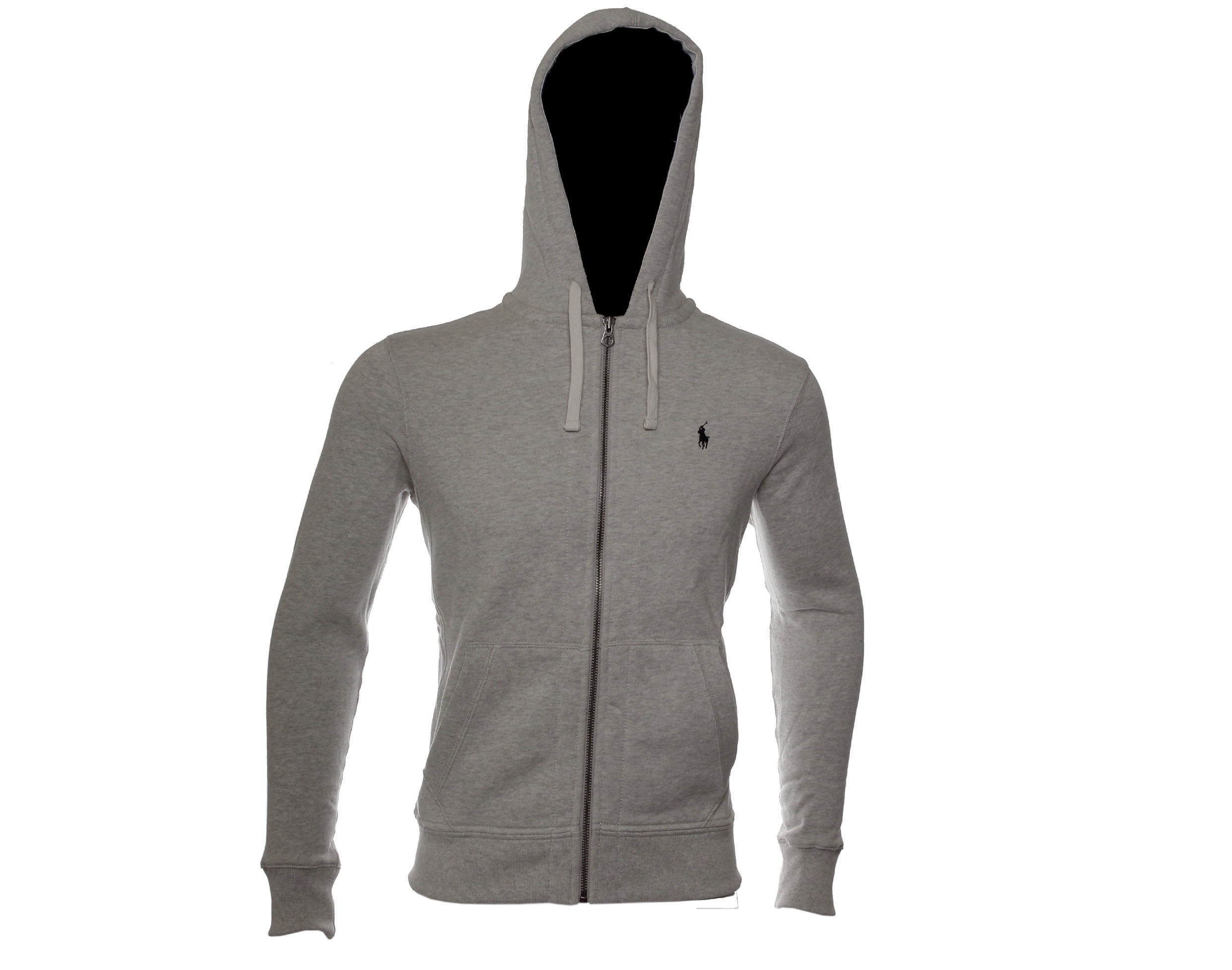 Cozy Cotton-Blend Fleece Zip Hoodie with Kangaroo Pocket