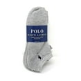 thumbnail image 1 of Polo Ralph Lauren Classic Sport No Show Socks 6 Pairs, Grey, 1 of 2