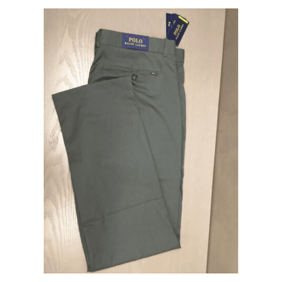 Polo Ralph Lauren Classics fit Mens Pants, Grey , 35x32
