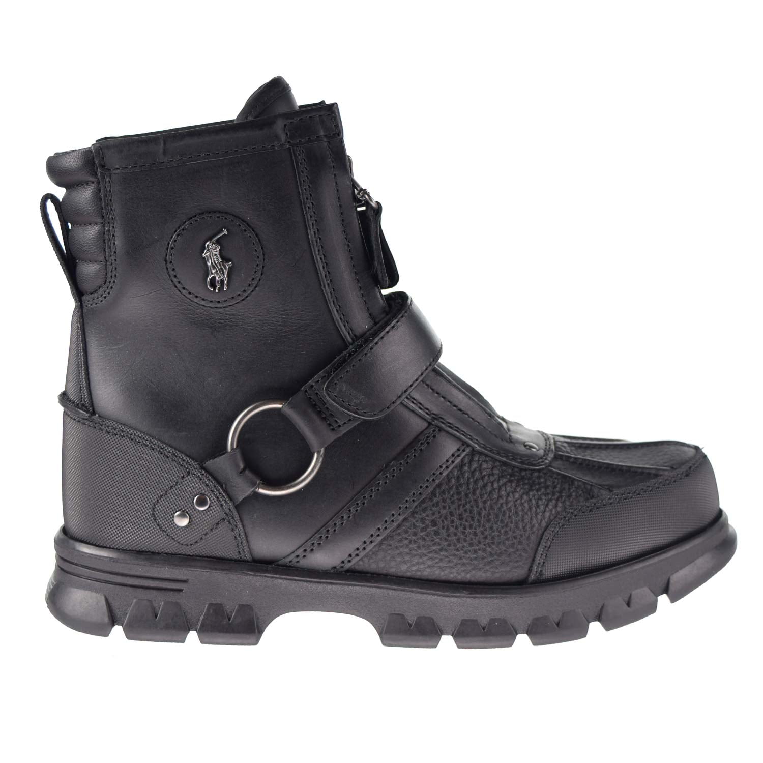 Polo Ralph Lauren Conquest Hi III Men s Boots Black 812741873 001 Walmart