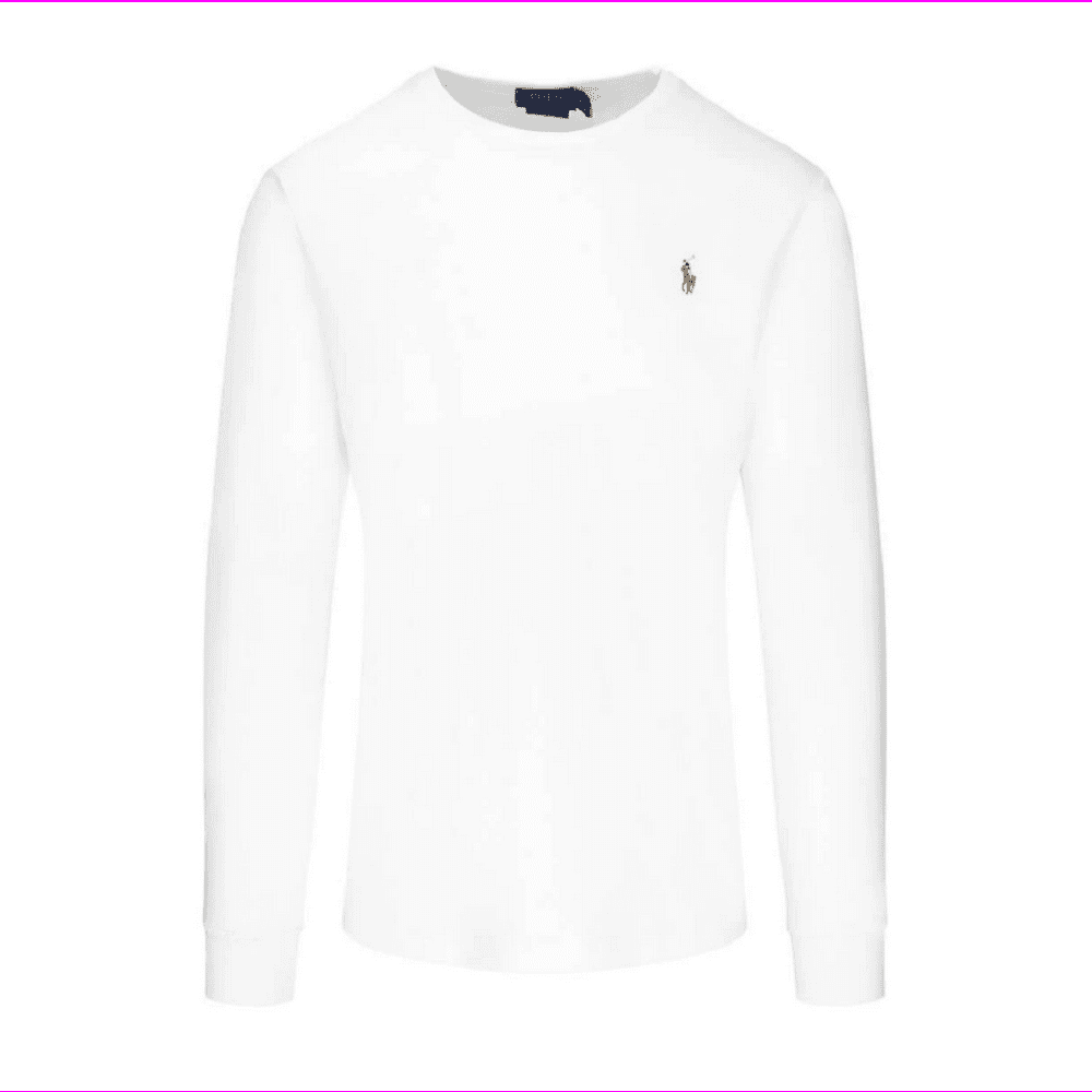 ★★POLO RALPH LAUREN★★ White Collection Custom Slim Fit L Polo Ralph Lauren Men Custom Fit Mesh Pony Logo Shirt, Chic